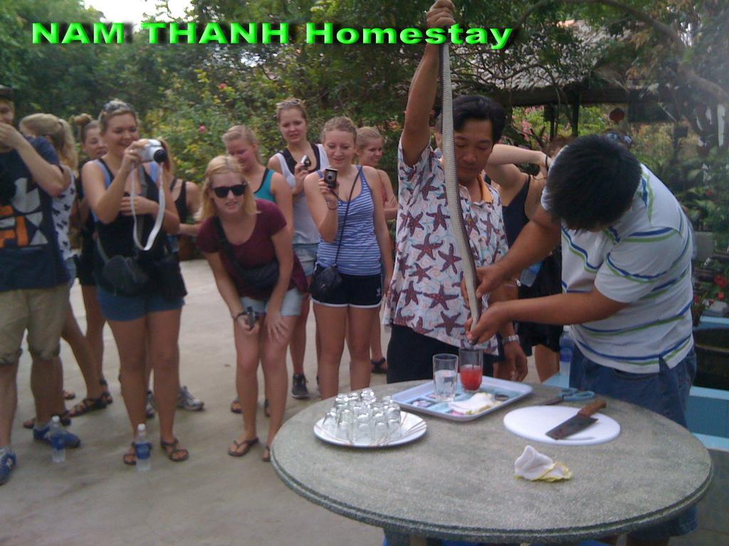 Nam Thanh Homestay Виньлонг Экстерьер фото